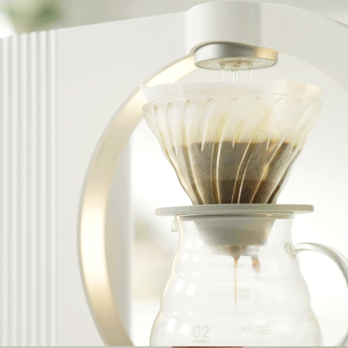 Hiroia Hikaru V60 | Pour Over Smart Home Coffee Brewer